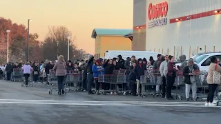Shoppers flock to grand opening of Costco s largest store in California