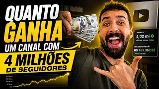 QUANTO EU GANHO DO YOUTUBE? (8 coisas que você NÃO SABE)