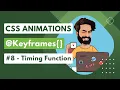 CSS Animation Timing Function Chap - 8 CSS Animation Tutorial In Hindi