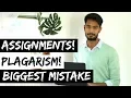 ASSIGNMENT PLAGIARISM - mistakes international students do STUDY IN AUSTRALIA