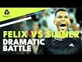 Download Lagu Felix Auger-Aliassime vs Jannik Sinner DRAMATIC Battle | Cincinnati 2022 Highlights