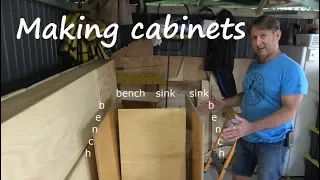 Building my steel sailing yacht Ep.58 Epoxy coating & making saloon, galley parts