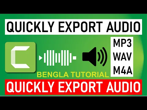 Download MP3 How to Easy Export Audio as MP3, WAV or M4a in Camtasia 2022 \