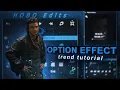 Lagu select option trend edit tutorial on alight motion