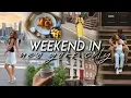 WEEKEND IN NYC exploring New York City best food spots romantic things to do a travel vlog