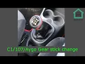 Lagu C1/107/Aygo Gear stick knob change and sloppy gearstick fix