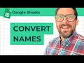 How to Convert Full Names to Initials in Google Sheets