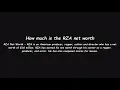 How much is the RZA net worth