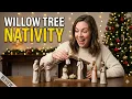Behold This Stunning Willow Tree Nativity Set