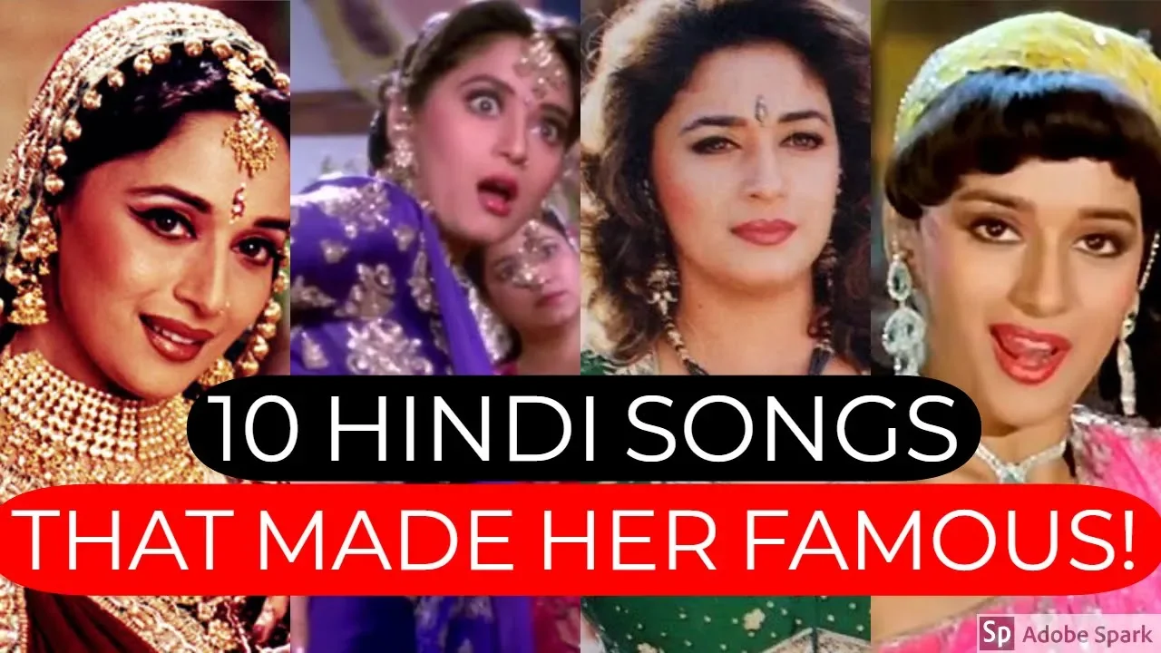 10 HINDI SONGS THAT MADE MADHURI DIXIT FAMOUS! | Madhuri Dixit Best Old Songs!