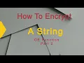 How To Encrypt A String In SHA256 SHA384 SHA512
