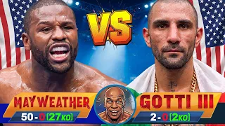 Floyd Mayweather vs John Gotti III - REVENGE | Boxing Fight Highlights HD