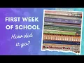 First Week of School for 2nd 5th Grade Schedule Changes First Impressions Secular Homeschool