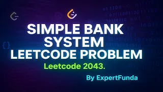 Leetcode 2043 Simple Bank System