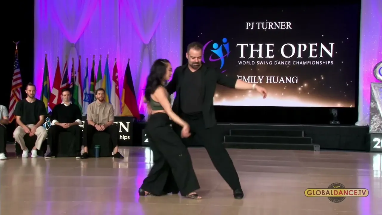 PJ Turner and Emily Huang - Jack & Jill Swing - Champions Finalist - The Open 2024
