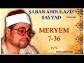 Download Lagu Şaban Abdulaziz Sayyad - Meryem (7-36) 1976