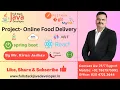 Online Food Delivery Project JDK 25 Spring Boot 4 React JS By Mr Kiran Jadhav