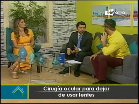 Cirugía ocular para dejar de usar lentes