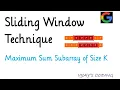 JavaScript Tutorial Implementing a Sliding Window Algorithm