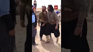 شاهد اجمل الاجواء بكواليس مسلسل العربجي 