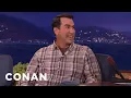 Former Marine Rob Riggle Could Kill Conan Andy Very Easily CONAN on TBS