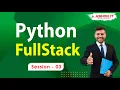 Python FullStack Session - 03 Ashok IT