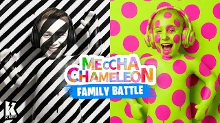 Can You Find our Family? Meccha Chameleon Hide and Seek