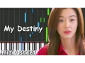 My Love from the Star - My Destiny Piano Tutorial