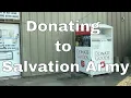 How to Drop off Donations at the Salvation Army