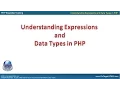 31005 - Expressions and Data Types in PHP