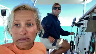 ALMOST RAN AGROUND SAILING TO HOPETOWN!!!