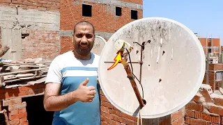 الطريقة الصحيحة لظبط العدسة من اجل الحصول اعلى اعلى اشارة للطبق وللقمر النايل سات 