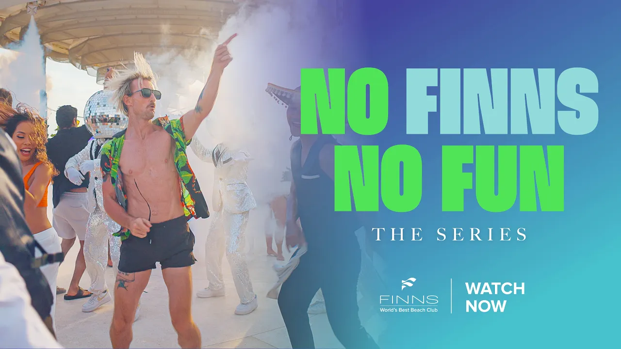 FINNS Beach Club — Finns — World's Best Beach Club (YouTube video ad)
