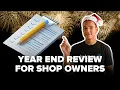 Annual Business Review Checklist for Print Shop Owners Goal Setting Year-End Planning 2025