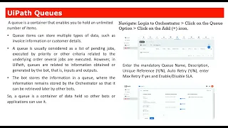 UiPath Queues Basic Operation Complete Working Example UiPath Free Course Day 6
