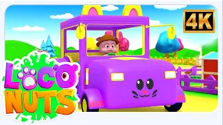 Wheels on the Tractor | Fun Farm Song for Kids | Nursery Rhymes for Toddlers