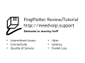 Use PingPlotter to identify poor QoS or intermittent connectivity issues