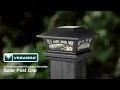 92163 Solar post cap CCT light The Home Depot