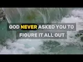 God Is Already Handling It – Just Stop Overthinking  | Myles Munroe Best Speech
