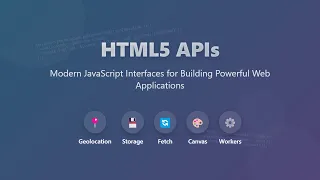 HTML5 APIs Beginner s Guide to Modern Web Development