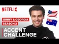 Download Lagu Ginny \u0026 Georgia's Felix Mallard Explains How He Does An American Accent | Netflix