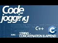 C For Beginners - String Concatenation Append
