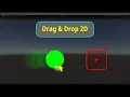Drag Drop 2D World-Space 2D Objects C Unity Game Engine