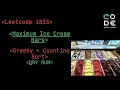 leetcode 1833 Maximum Ice Cream Bars Leetcode POTD Greedy Sorting DSA