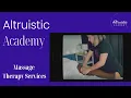 massage therapy services Clearwater FL Altruistic Academy