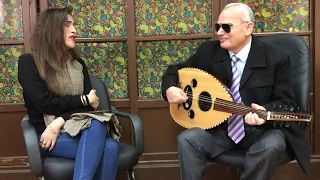 أغنية سيد الحبايب يا ضنايا انت مقام صبا غناء دكتورة رنا عمره بمصاحبة الفنان سعيد رمضان على العود 