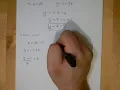 Converting from Parametric Form to a Cartesian Equation