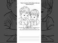Color Then Write Worksheets for Grade 2 3 Fun Writing Prompts with Coloring Pages