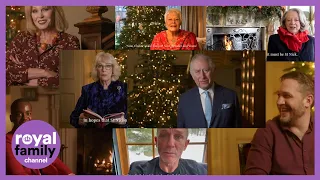 twas the night before christmas charles and camilla in star studded christmas reading