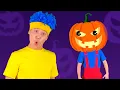 Lagu Halloween Pumpkin Challenge | D Billions Kids Songs